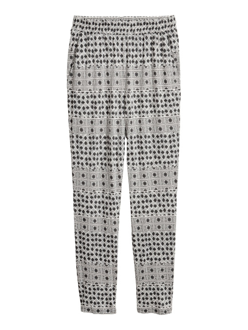 Брюки повседневные H&M модель 65669 Фото