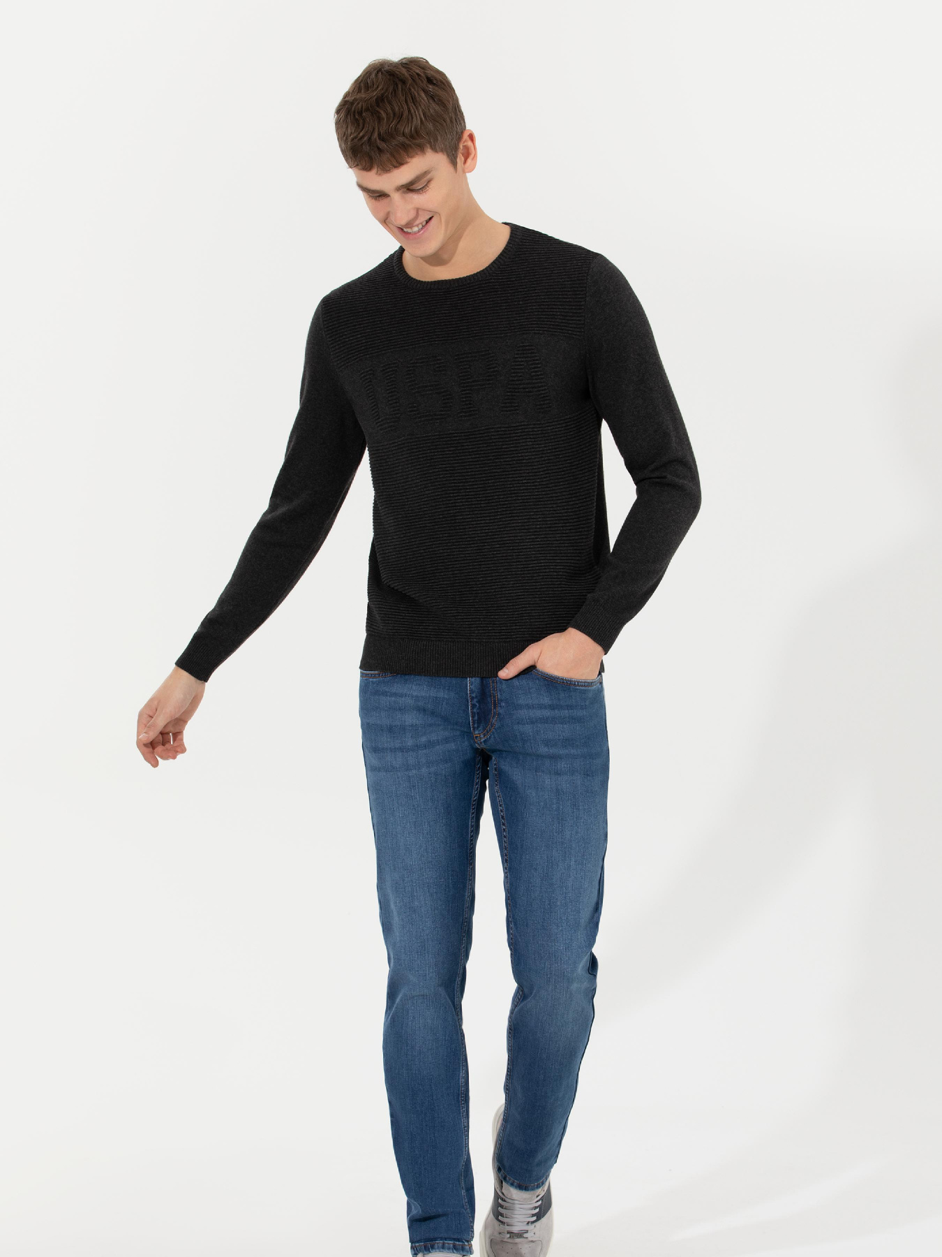 Джемпер US Polo модель G081SZ0TK.000.1454566.VR081 Фото