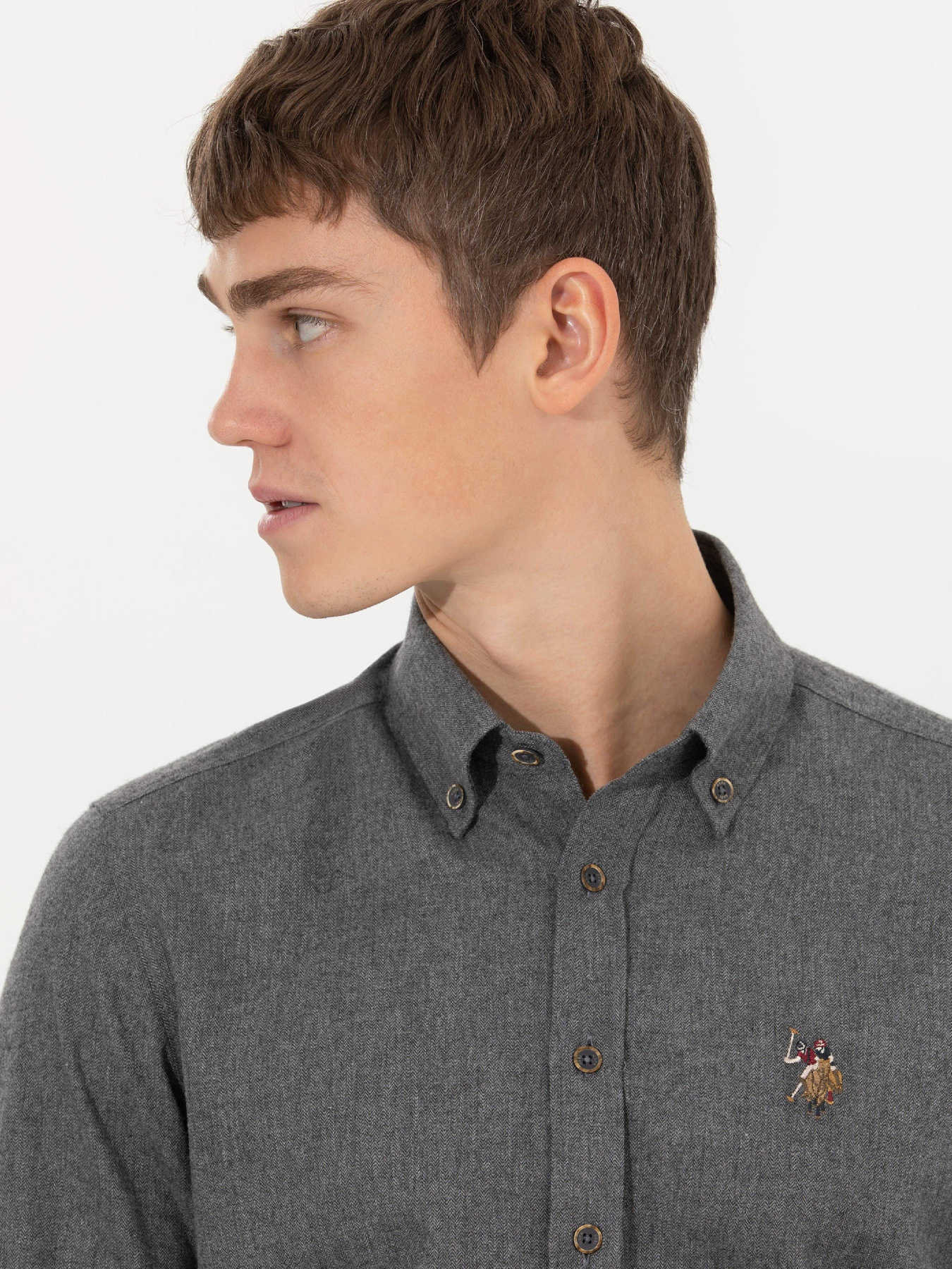 Рубашка US Polo модель G081SZ004.000.1450251.VR006 Фото