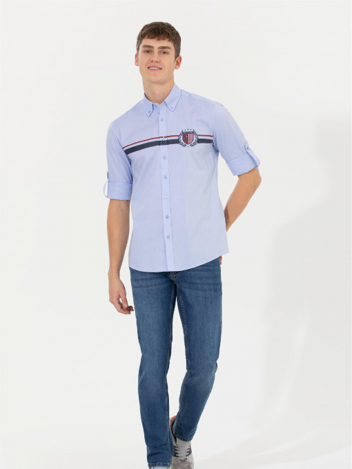 Зауженные джинсы US Polo модель G081SZ080.000.1452669.DN0023 Фото