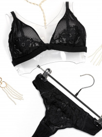 Комплект білизни ISSA Plus модель 4559_black Фото