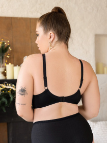 Бюстгальтер ISSA Plus модель BL2-561_black Бюстгальтер ISSA Plus модель BL2-561_black Фото