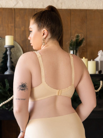 Бюстгальтер ISSA Plus модель BL2-567_beige Фото