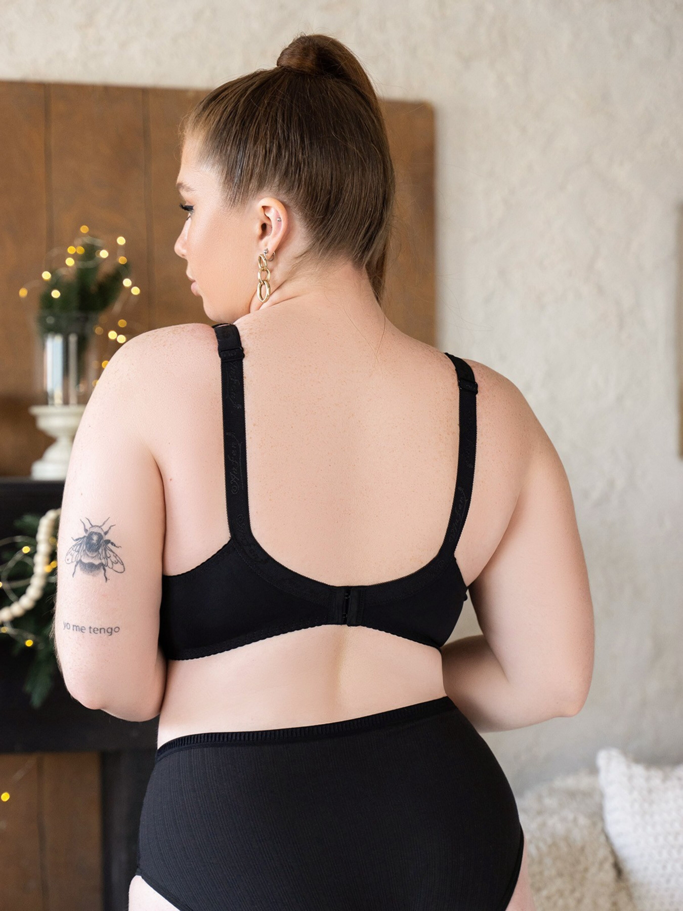 Бюстгальтер ISSA Plus модель BL2-567_black Фото