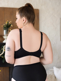 Бюстгальтер ISSA Plus модель BL2-567_black Фото