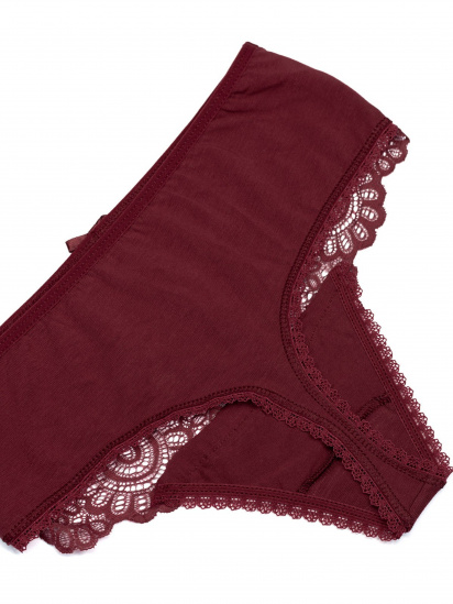 Труси ISSA Plus модель BL2-585_burgundy — фото - INTERTOP