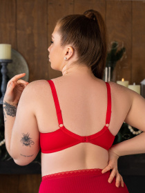 Бюстгальтер ISSA Plus модель BL2-598_red Фото