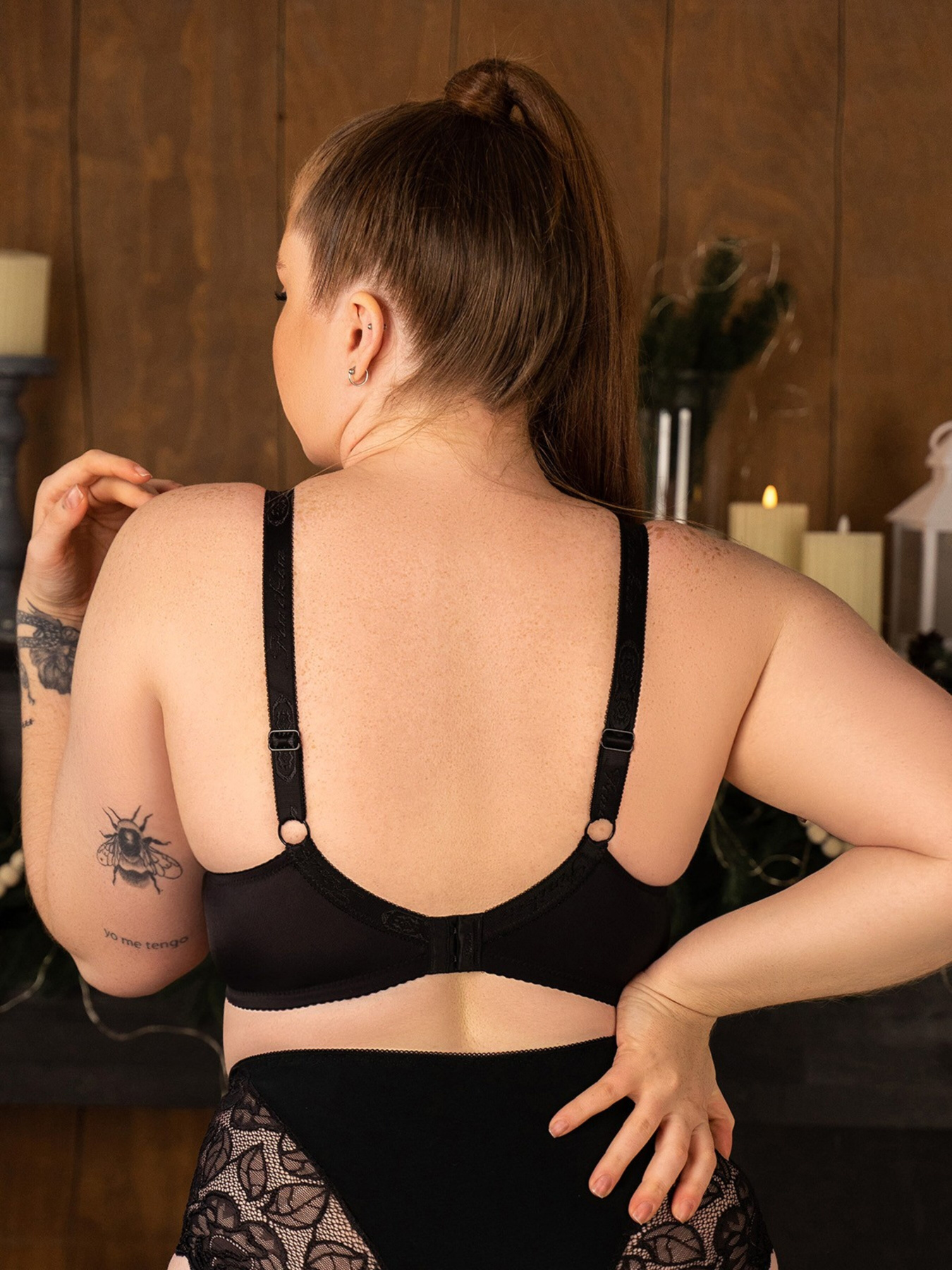 Бюстгальтер ISSA Plus модель BL2-599_black Фото