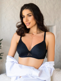 Бюстгальтер ISSA Plus модель BL2-626_black Фото