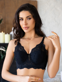 Бюстгальтер ISSA Plus модель BL2-645_black Фото