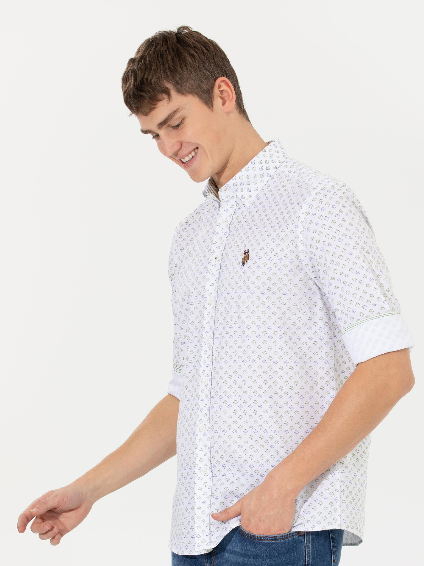 Рубашка US Polo модель G081SZ004.000.1461711.VR013 Фото