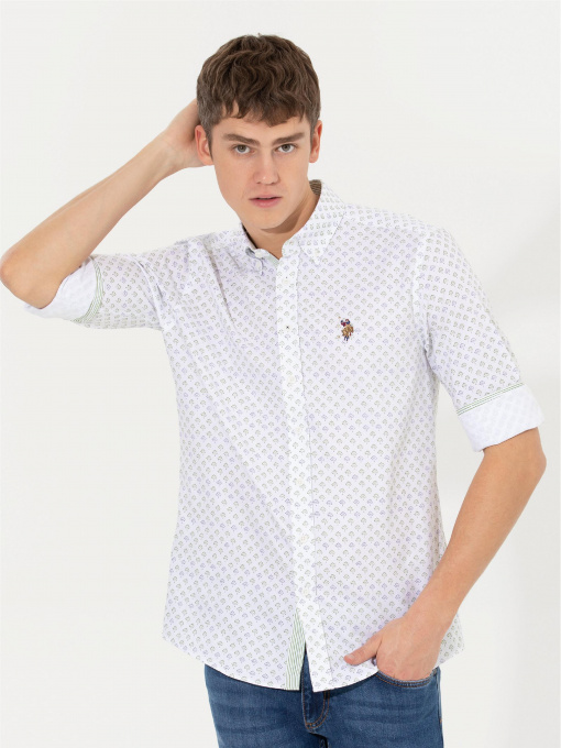 Рубашка повседневная US Polo модель G081SZ004.000.1461711.VR013 Фото