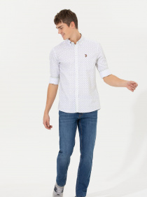 Рубашка повседневная US Polo модель G081SZ004.000.1461711.VR013 Фото