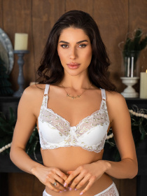 Бюстгальтер ISSA Plus модель BL2-651_white Бюстгальтер ISSA Plus модель BL2-651_white Фото