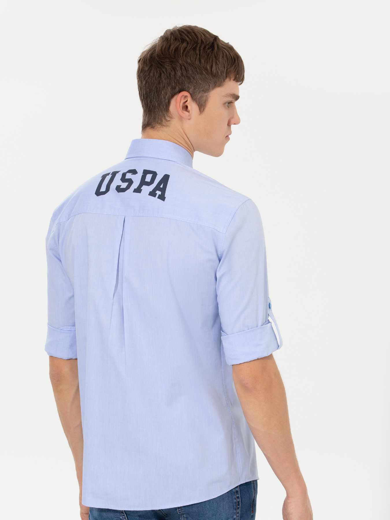 Рубашка повседневная US Polo модель G081SZ004.000.1461369.VR036 Фото