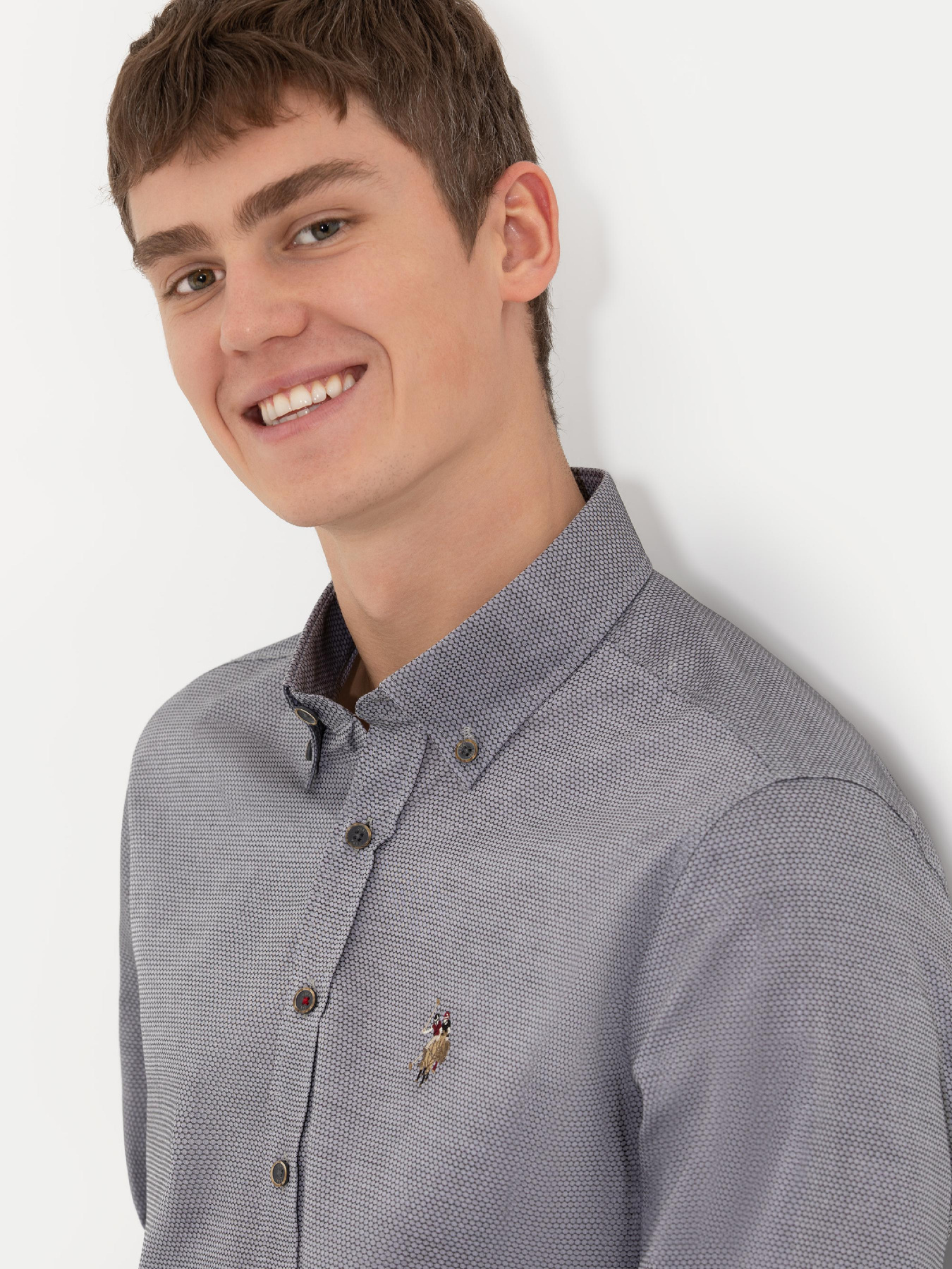 Рубашка US Polo модель G081SZ004.000.1450307.VR006 Фото