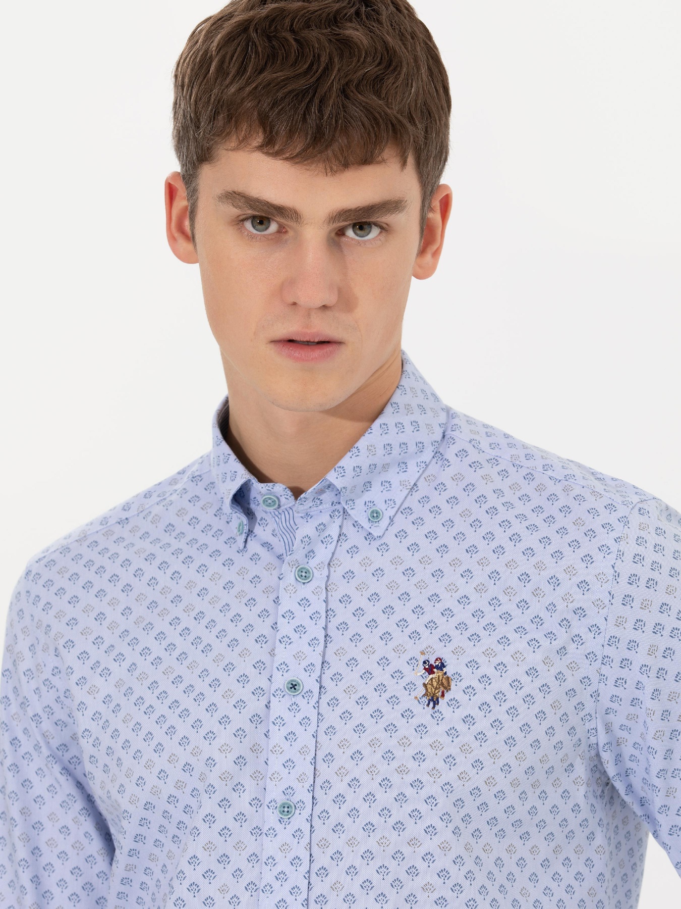 Рубашка US Polo модель G081SZ004.000.1461711.VR036 Фото