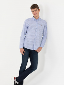 Рубашка US Polo модель G081SZ004.000.1461711.VR036 Фото