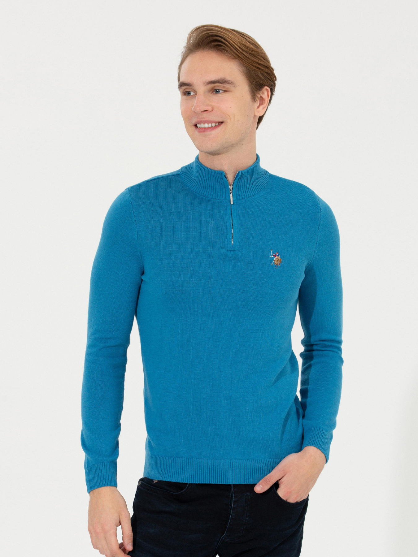 Джемпер US Polo модель G081SZ0TK.000.1455018.VR077 Фото