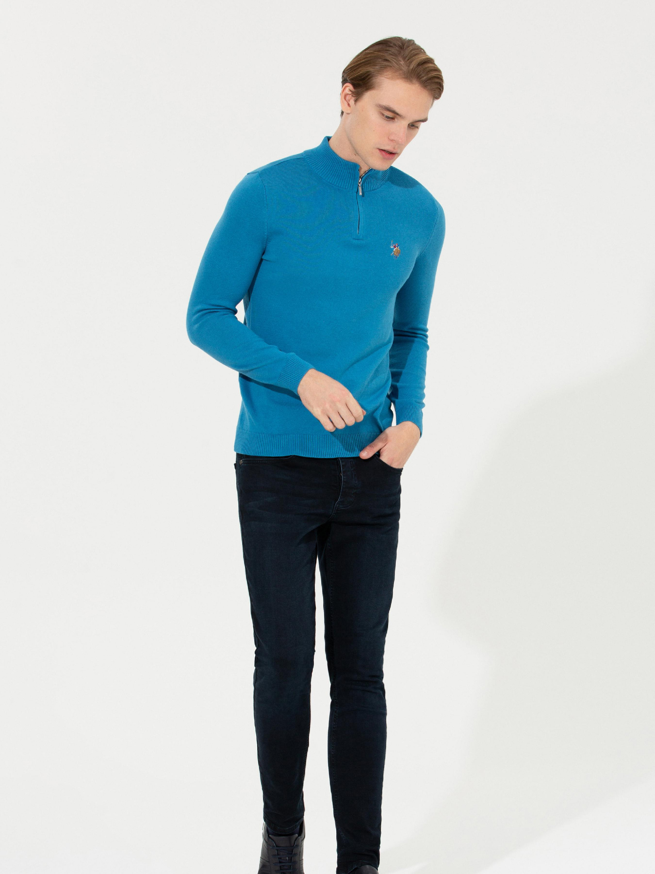 Джемпер US Polo модель G081SZ0TK.000.1455018.VR077 Фото