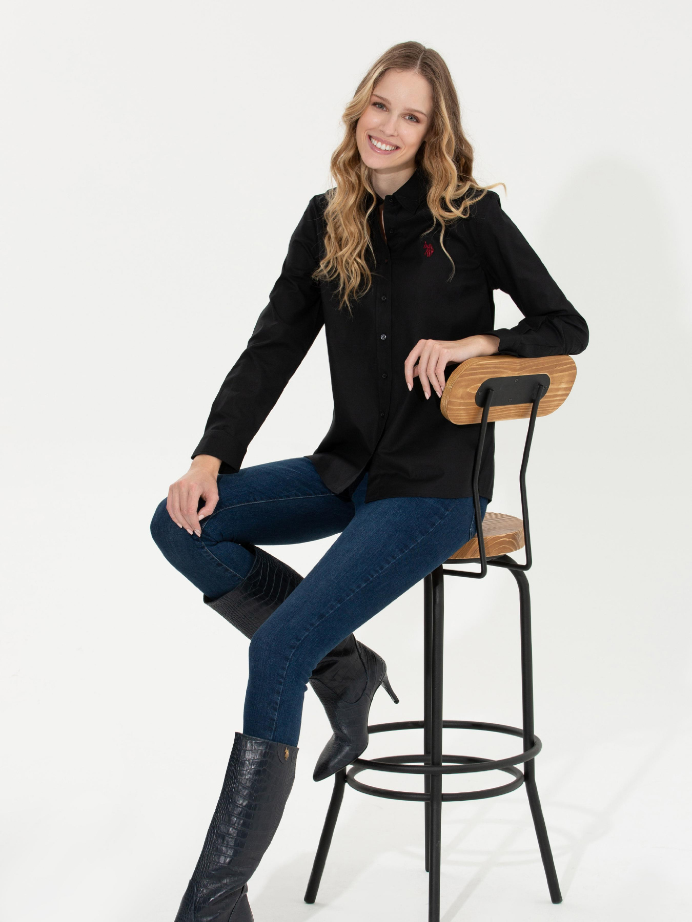 Рубашка US Polo модель G082SZ004.000.1450223.VR046 Фото