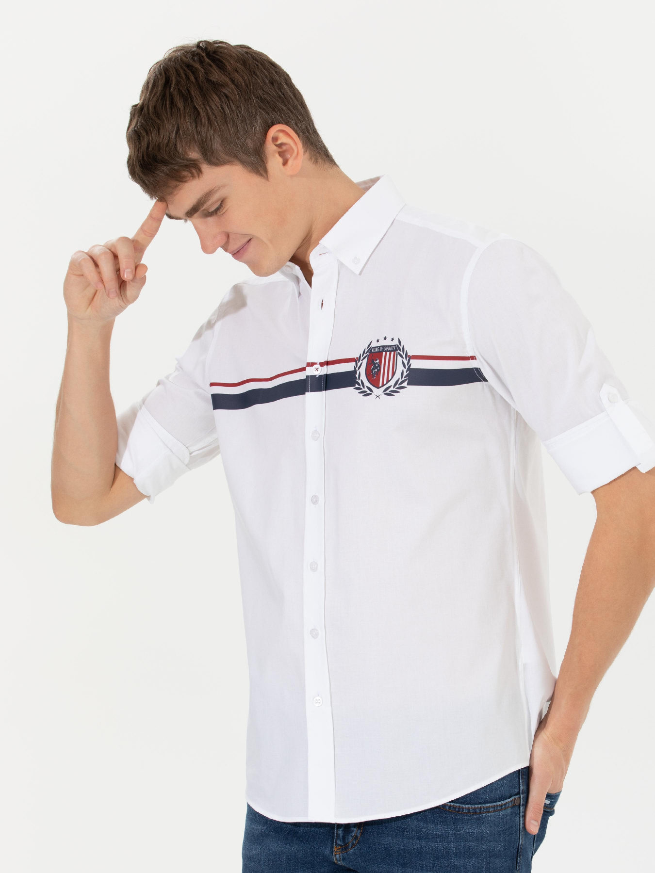 Рубашка US Polo модель G081SZ004.000.1461369.VR013 Фото