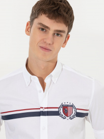 Рубашка повседневная US Polo модель G081SZ004.000.1461369.VR013 Фото