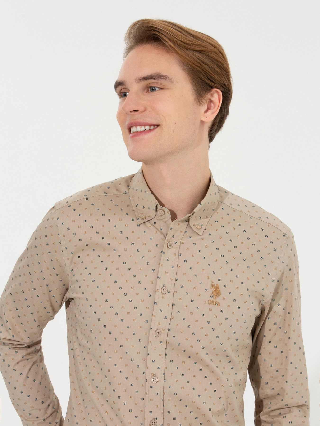 Рубашка повседневная US Polo модель G081GL004.000.1450152.VR049 Рубашка повседневная US Polo модель G081GL004.000.1450152.VR049 Фото