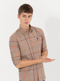 Рубашка повседневная US Polo модель G081SZ004.000.1461535.VR049 Фото