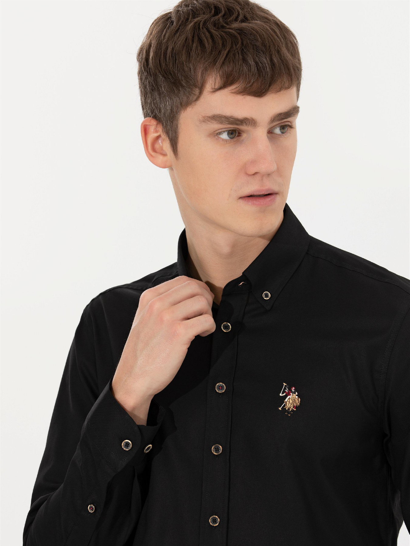 Рубашка US Polo модель G081SZ004.000.1450261.VR046 Фото