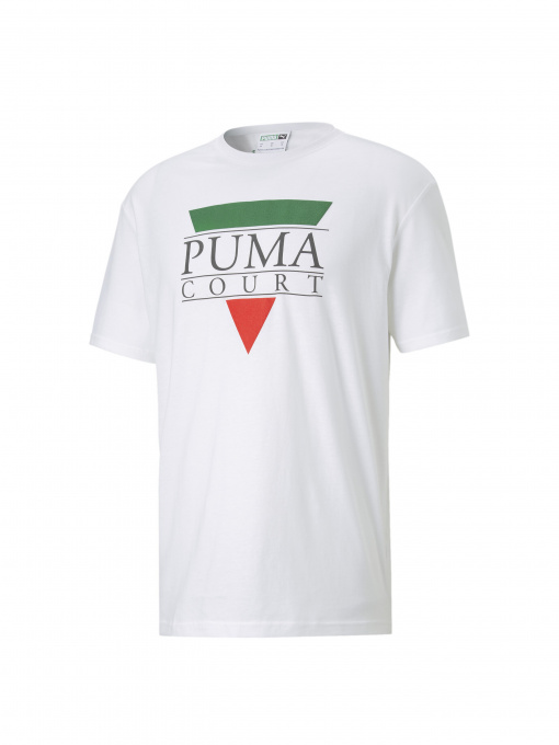 Футболка спортивная PUMA Tennis Club Graphic Tee модель 536808 Фото