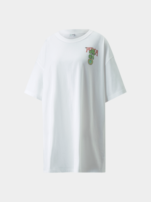 Сукня міді PUMA Downtown Graphic Tee Dress модель 533591 Фото