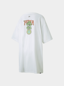 Платье миди PUMA Downtown Graphic Tee Dress модель 533591 Фото