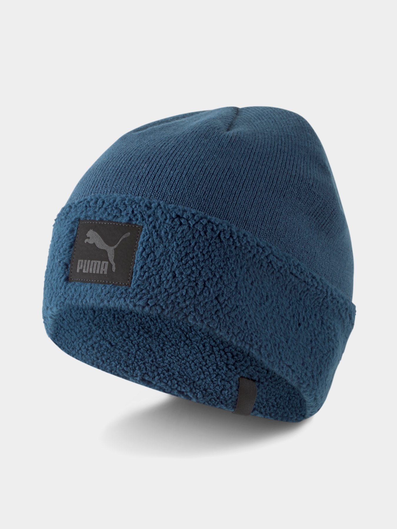 Шапка PUMA Classic Cuff Sherpa Beanie модель 023448 Фото