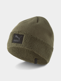 Шапка PUMA Classic Cuff Sherpa Beanie модель 023448 Фото