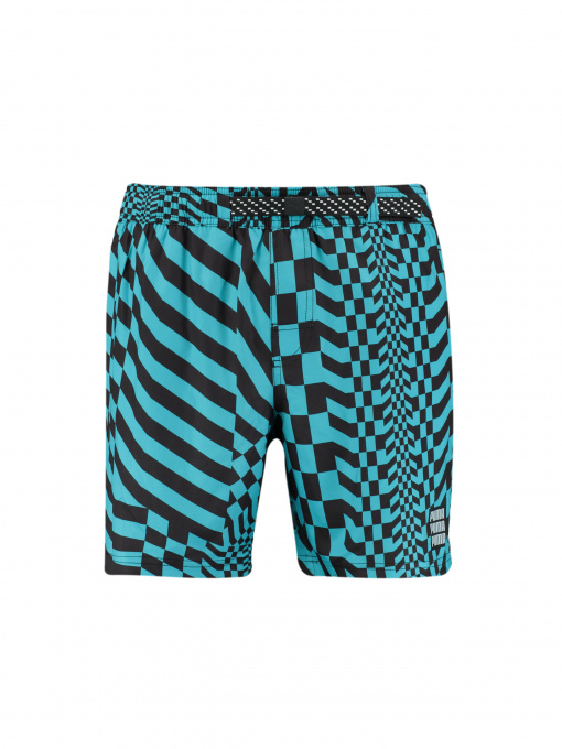 Шорты для плавания PUMA Swim Men Psygeo Aop Mid модель 935059 Фото