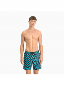 Шорти для плавання PUMA Swim Men Psygeo Aop Mid модель 935059 Фото