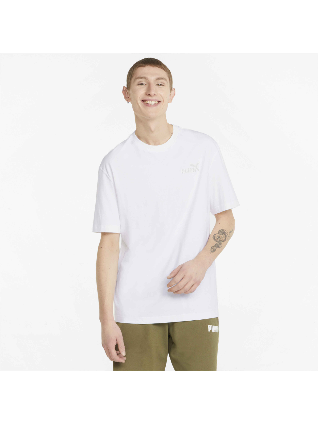 Футболка спортивна PUMA Ess+ Relaxed Tee модель 847414 Футболка спортивна PUMA Ess+ Relaxed Tee модель 847414 Фото
