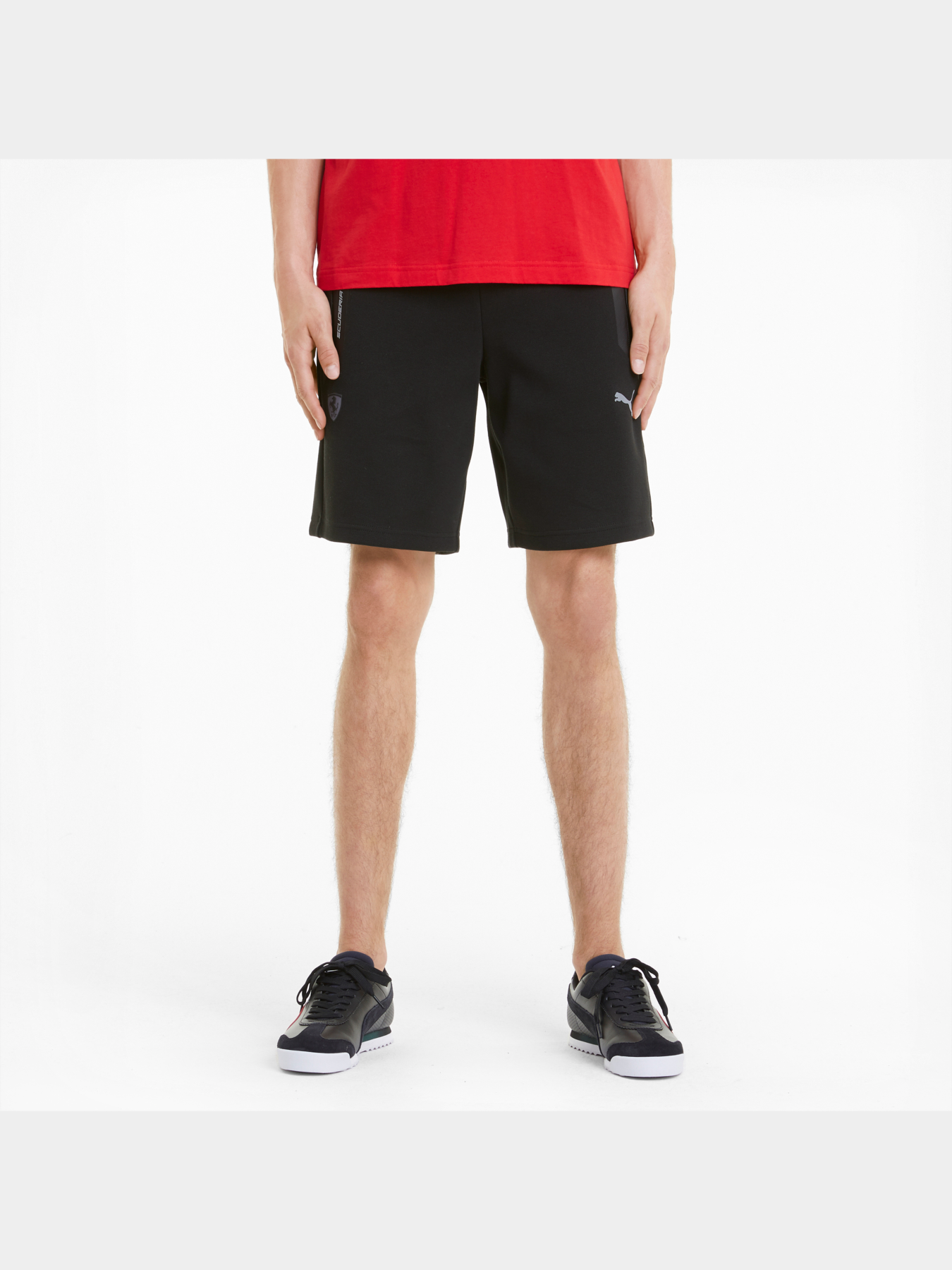 Повседневные шорты PUMA Ferrari Style Sweat Shorts модель 599876 Фото