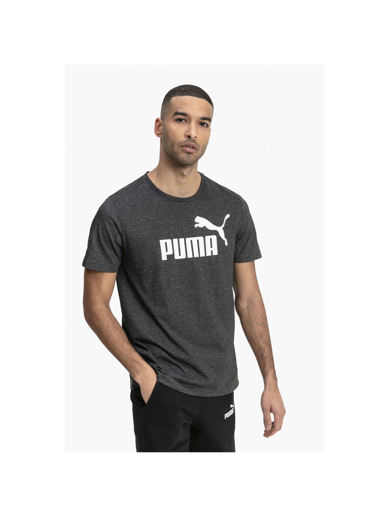 Футболка спортивна PUMA Essentials+ Heather Tee модель 852419 Фото