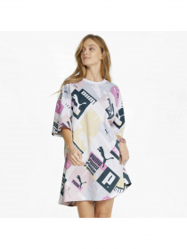 Платье миди PUMA Brand Love Tee Dress модель 534467 Фото