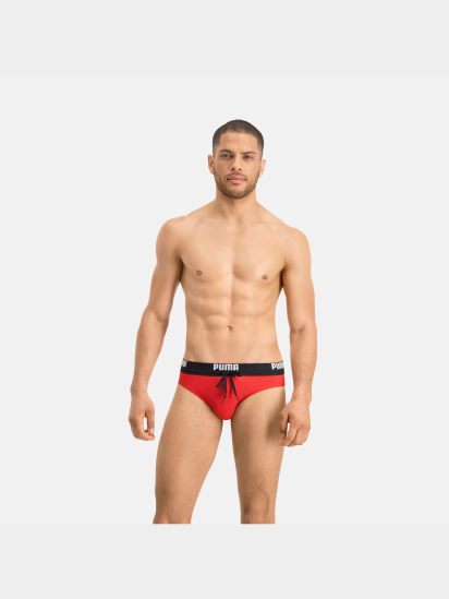 Плавки PUMA Swim Men Logo Swim Brie модель 907655 — фото 3 - INTERTOP