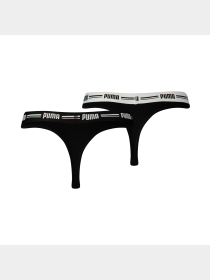 Трусы PUMA Iconic String 2p Packed модель 907066 Фото