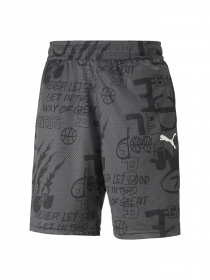 Шорты спортивные PUMA Mesh Practice Short Aop модель 534137 Фото