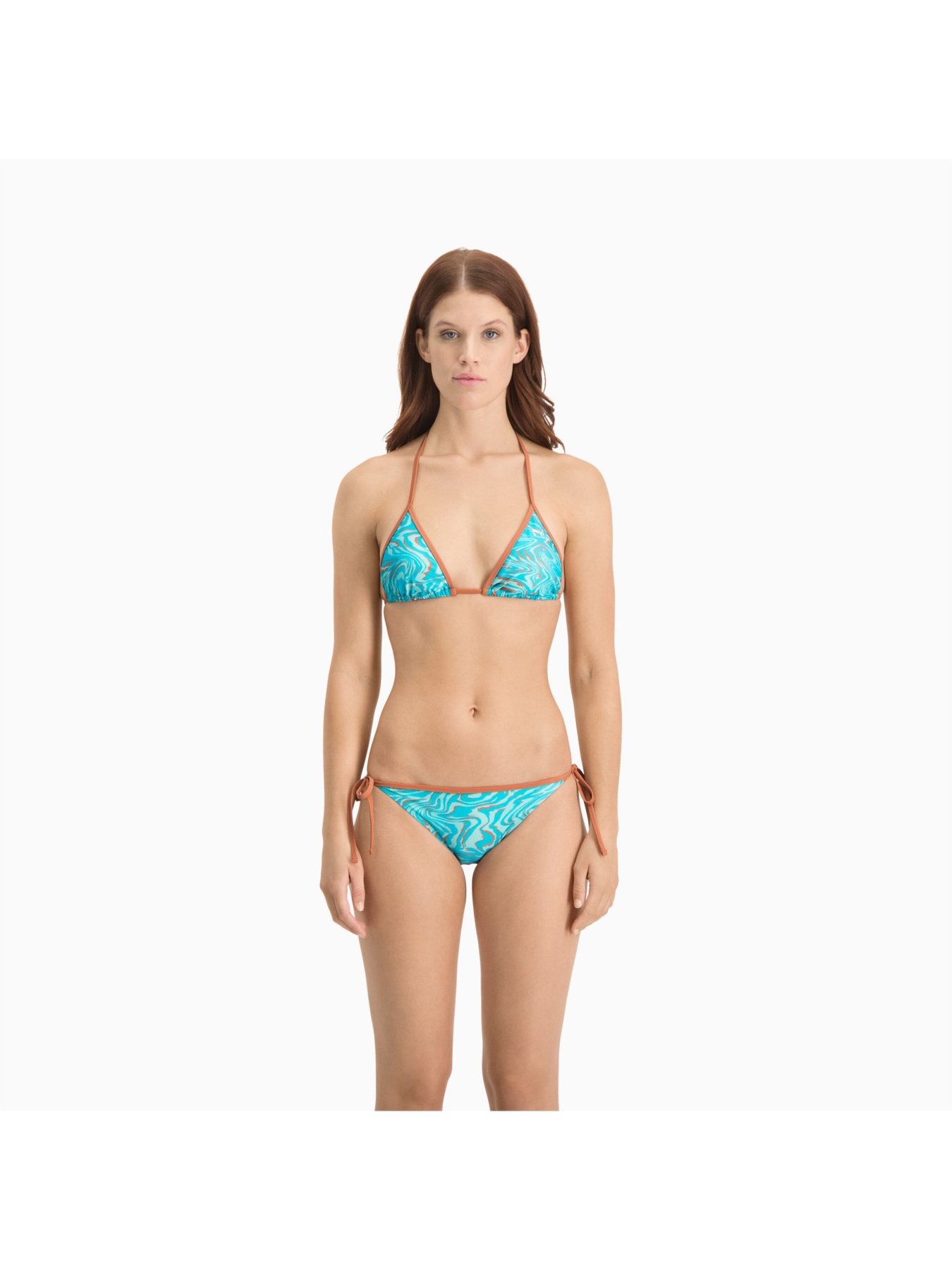 Плавки PUMA Swim Women Aop Side Tie модель 935067 Фото