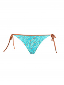 Плавки PUMA Swim Women Aop Side Tie модель 935067 Фото