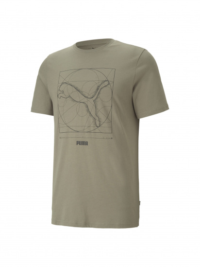 Футболка спортивная PUMA Renaissance Cat Tee модель 587775 - фото