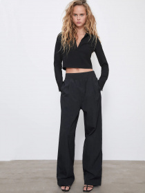 Брюки повседневные ZARA модель 65244 Фото