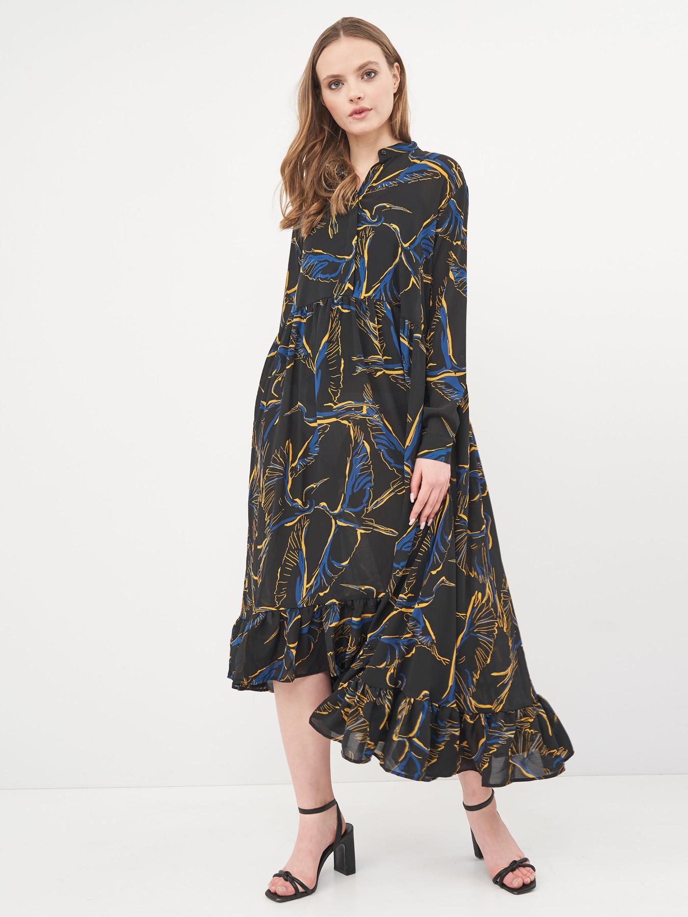 Сукня міді Weekday модель 49664 Сукня міді Weekday модель 49664 Фото