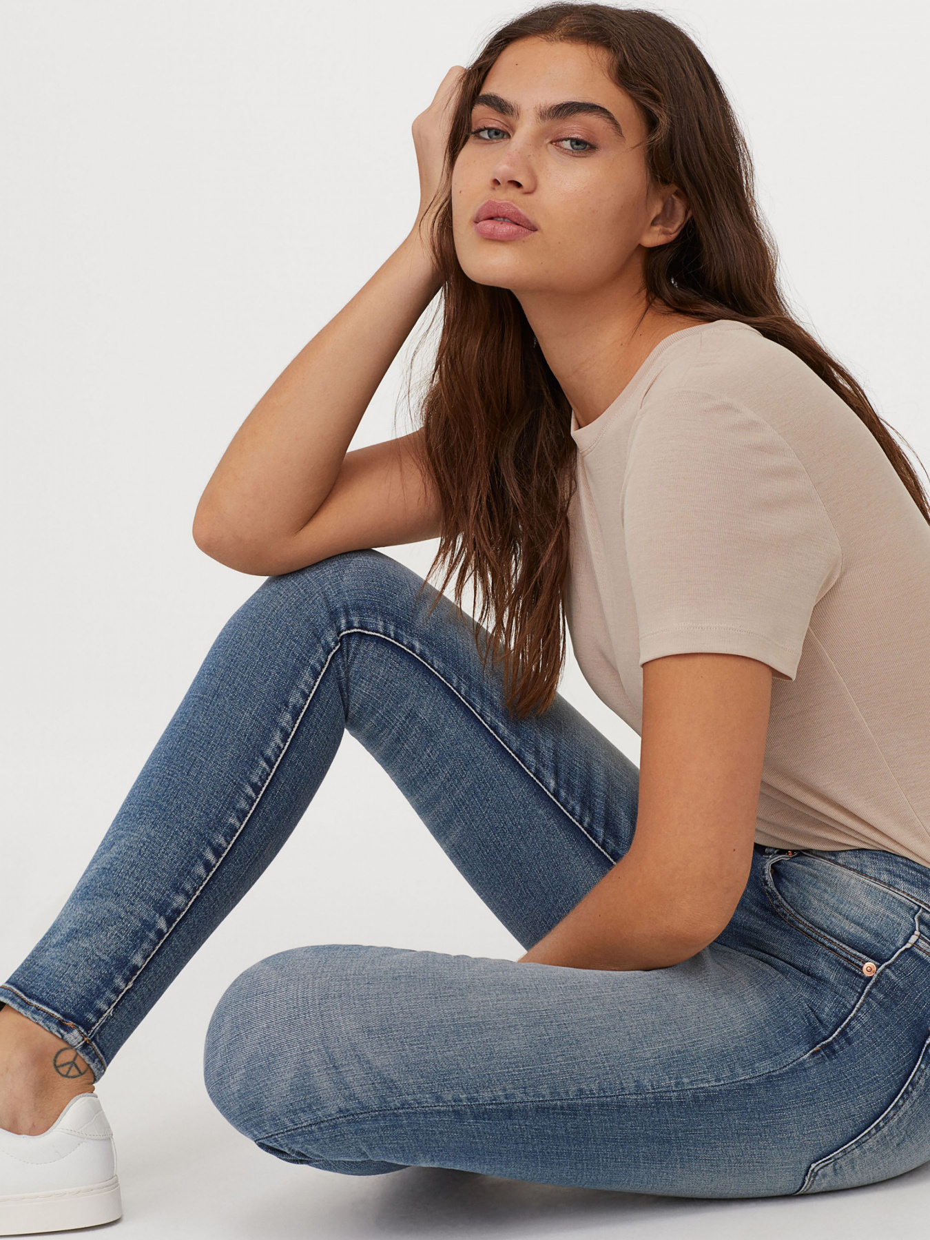 Завужені джинси H&M модель 10039637 Фото